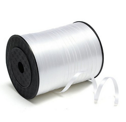 77018 -  5mm White Coloured Polypropylene Curling Ribbon x 500 Metre Rolls!!