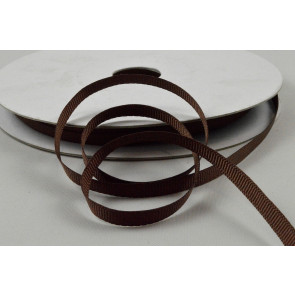 Y123 - 3mm Brown Grosgrain Ribbon x 20 Metre Rolls!