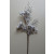 22065 - Frosted Winter branch with snowy berries for a chilly wintery scene with a hint of sparkle.  Height 390mm  ,   Width  130mm 