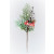 22066 - Winter frosted Pine needles embellished with a pine cone and berries - the perfect festive floral pick.  Measures  Height 300mm ,   Width  140mm 