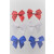 31169 - 25mm Double face satin Pre-tied Mini Bows available in various colours  (A Fantastic price of £0.47 for 6 bows)