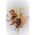 33030 - Dusky red flower and petals in a floral display with beautifully soft textures of leaves and grasses.  Height  50cms ,  Width 32cms  (approx) 