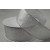 Y536 - 63mm Wired Lurex Ribbon x 10 Metre Rolls!-63mm-01 Silver