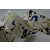 Y746 - 25mm Contemporary Painting Splash Ribbon x 10 Metre Rolls!