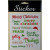 88089 - Green & Red Merry Christmas Stickers