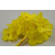 X338 - 30mm Coloured Decorative Cord Flowers!-Yellow