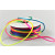 88189  (1mm) , 88191 (2mm )  Multi Colour Rattail Stringing Satin cord   x 25 metres 