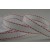 X292- 15mm White Grosgrain Ribbon with Stitched Edges x 20 Metre Rolls!