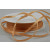 W24 - 3mm Beige Double Sided Satin Ribbon x 50 Metre Rolls!