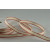 X308 - 54564 - 6mm Woven Edge Coloured Ribbon (20 Metres)-50 Cream