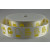 Y432-54592 - 25mm Printed Coloured Baking Gloves (20 Metres)-25mm-13 Yellow