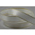 Y639 -  25mm Woven satin ribbon with a bright gold lurex edge x 25 metres