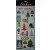 Y647 - Merry Christmas Trees, Snowmen & Present Stickers-28 Multi